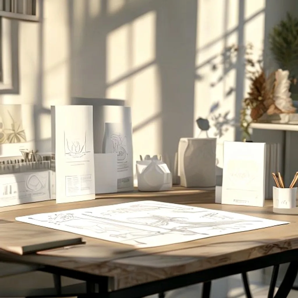 Logo concept and branding direction sample