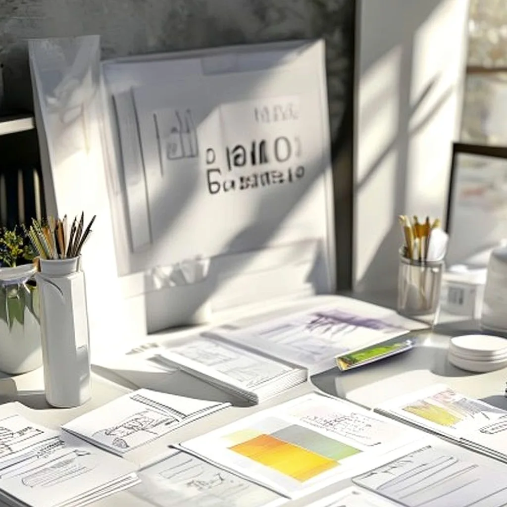 Infographic style product design sample